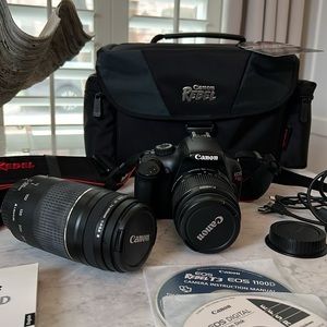 Canon Rebel T3 EOS 1100D Camera